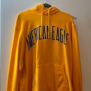 Gold American Eagle Hoodie